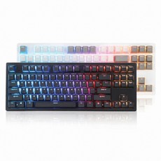 콕스 COX 엔데버 텐키리스 RGB PBT 완전방수 무접점 기계식 키보드 블랙 50G