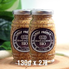 루이프레 유기농 홀그레인 머스타드, 260g, 1개