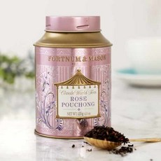 Fortnum Rose Pouchong Tea Loose Leaf Tin 포트넘앤메이슨 로즈 파우청 루즈 리프 틴 125g