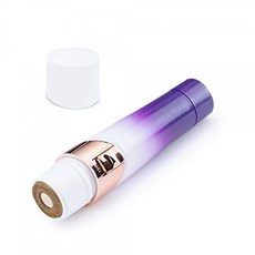 Veru ETERNITY 여성용 페이셜 제모 내장 LED 라이트 헤어 리무버 여성용 통증없는 페이셜 트리머 면도기 턱 모발 윗입술 콧수염 블루, 단일상품