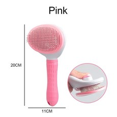 반려견 털제거브러시 반려동물 고양이 그루밍 도구 디매팅 빗, 1개