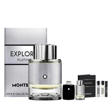 [코익퍼퓸] 몽블랑 익스플로러 플래티넘 EDP 60ML 기획세트, 1개 - 몽블랑익스플로러100