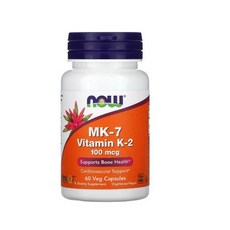 나우푸드 MK-7 비타민 K-2 100mcg 베지캡슐 60정, 2개