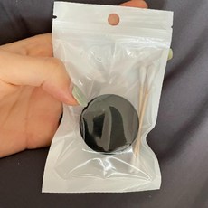 샘플용기 크림통 블랙캡 화장품공병 크림용기 20g, 본상품선택, 1개