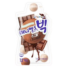 롯데제과) 미니멜츠 빅구슬 초코볼 24개, 1, 본상품선택