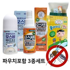 일양약품 모기 기피제 벌레물림 물파스 겔 밴드 3종세트, 1개