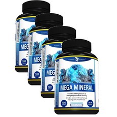 포텐트가든 메가 미네랄 칼슘 마그네슘 Potent Garden Mega Mineral, 4개, 100정