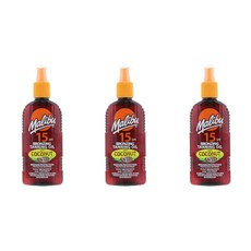 Malibu 태닝 코코넛 오일 200ml 3팩, 3개