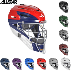 올스타 MVP2500 시스템 7 일체형 포수 마스크 유광, ROYAL, 1개