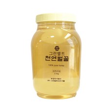 자연에서 온 천연벌꿀 국산 자연산 아카시아꿀 2.4Kg, 1개