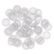 ZLD 플랫 실리콘 가스켓 금속 메쉬 씰링 와셔 스페이서 1/2 "O- 링 씰 50pcs