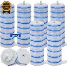 Latefv 화장실 청소용 클로락스 변기 봉 리필(50개입) 일회용 헤드와 호환되는 업그레이드된 리필(50개입)을 제공합니다.