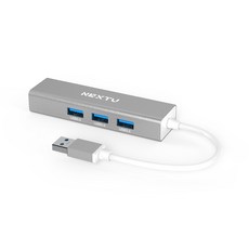 넥스트 NEXT-UH404LAN USB-A to USB3.0+기가비트 랜 허브