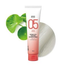 AMOS PROFESSIONAL Repair Cica 단백질 인텐시브 크림 손상된 모발을 위한 인텐시브 케어 열 보호 헤어, 150ml, 1개