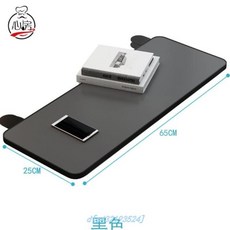 손목 받침대 책상 연장 접이식 선반 슬라이딩 키보드받침 노트북 테이블 확장 팔걸이, 블랙 표준