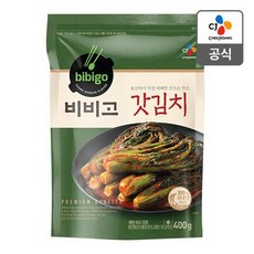 CJ 비비고 갓김치 400g, 없음, 상세설명 참조