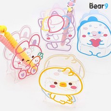 아크릴베어연필꽂이