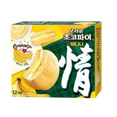 오리온초코파이 바나나, 444g, 2개