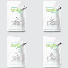 [바이오클] 바이오클퓨어 2L 미산성차아염소산수 자가소독용 살균소독제, 4개