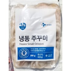 이츠웰 홀 주꾸미 6미 200g 가정용 식당 식자재 식료품 식품 식재료 식자제, 1