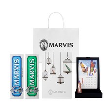 [마비스 코리아] 마비스 치약 2종&캘린더 선물 세트 + 쇼핑백, 1개, 170ml