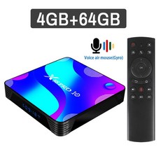 X88프로 안드로이드 10 TV 셋톱박스 2.4 5G 블루투스, 64Gvoice_OK_중국