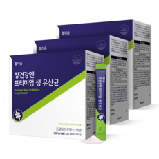 헬리움 장건강엔 프리미엄 생유산균 프리바이오틱스 프로바이오틱스 1억 차전자피 식이섬유 비타민c 아연 식약처 인정 건강기능식품, 200g, 3개