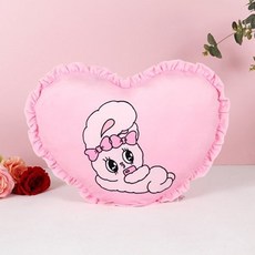 하라홈 에스더버니 정품 캐릭터 러블리 모찌 하트쿠션