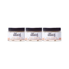 the natural DEODORANT co 오렌지 베르가못 데오드란트 밤 3팩, 3개