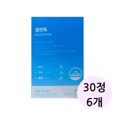 데이배리어 셀렌톡 500mg 30정 1개, 6정, 30개