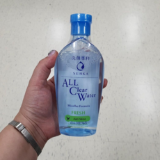 일본 센카 메이크업 클렌징 올 클리어 워터 230ml