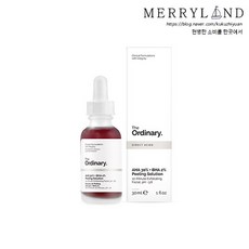 THE ORDINARY 필링 AHA 30% + BHA 2%, 1개, 30ml