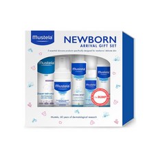 Mustela 무스텔라 뉴본 어라이벌 5종 세트 신생아용 Mustela Baby Gift Set Bath n Skin Care Essentials, 5개입 세트
