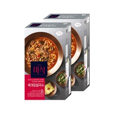 [NEW] 더미식 육개장칼국수 540g 2개 (총 4개입), 육개장칼국수 2개 (총 4인분), 4개