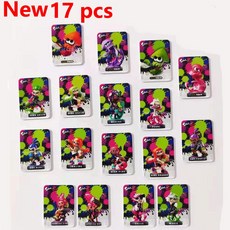 fnc 스위치 카드 몬스터 헌터 라이즈 썬브레이크 아미보 잠금 카드 ns 스위치 nfc, 13 17 Splatoons 2