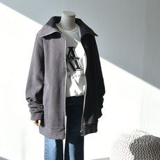 주발이네 기모 넥워머 집업
