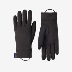  (파타고니아 100%정품) patagonia 캐필린 미드웨이트 라이너 글러브즈 남여공용 장갑 Black, S, Black_BLK 