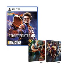 소니 PS5 스트리트 파이터 6 스틸북에디션 + 특전 포토카드 증정 국내정발 새제품
