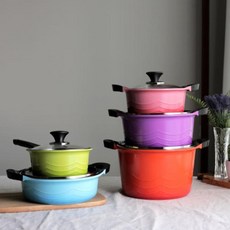 키친아트 통주물 세라믹 IH 냄비 세트 키친아트냄비세트 통주물코팅냄비 인덕션전골냄비 IH냄비세트 인덕션용냄비, 상품선택, 키친아트 꼬뜨IH 곰솥 26cm, 1개