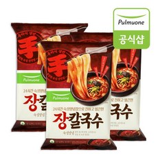 풀무원 강원도식 장칼국수, 439g, 3개