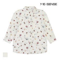 [미센스] 티타임패턴 블라우스_MB28BLM117D