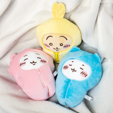 먼작귀 치이카와 하치와레 우사기 침낭 봉제인형 23cm