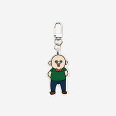 [정품] Toys & Goods 빵빵이 꽃 든 키링 Bbangbbang Flower Holding Keyring, 1개