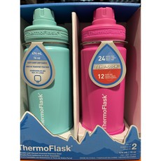 [무료배송]THERMOFLASK 보온보냉병 474ml x 2개 패키지 써모플라스크