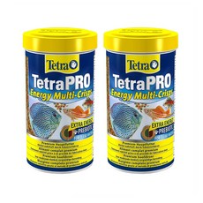 테트라 프로 피시 푸드 500ml 2팩 에너지 멀티 크리스프 Tetra Pro Premium fish food - nutritious multi, 2개