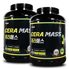 메이크바디 게라웨이프로틴 게라게이너 게라매스 헬스 단백질보충제, 4kg, 2개
