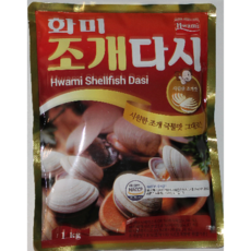 화미 조개다시, 1kg, 2개