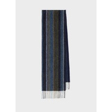 Paul Smith Multi Stripe Lambswool Scarf M2A-150K-M459-37-0 Blue