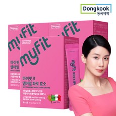동국제약 마이핏 이보영 100% 이탈리아 엠머밀 파로 효소 분말 식약청인증, 3개, 30회분