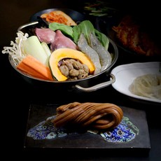 용궁칼국수 밀키트 / 2인분 / 파주맛집 파주용궁칼국수 장단콩과 보리 현미 귀리 상황버섯으로 반죽